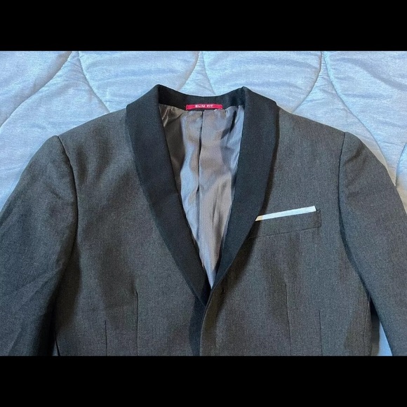 STOCKHOMME PREMIUM Womens Grey Suit Jacket - Picture 3 of 9